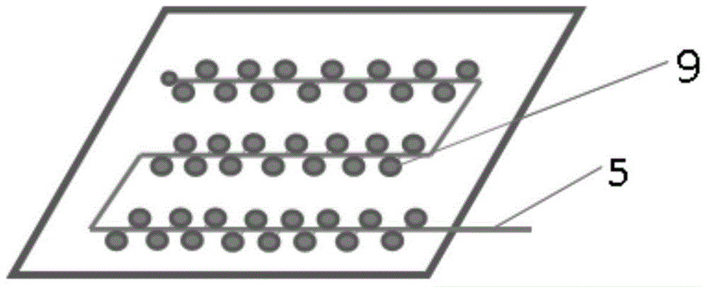 Biological contact oxidation pond and method for oxidizing Fe&lt;2+&gt; in dump leaching process