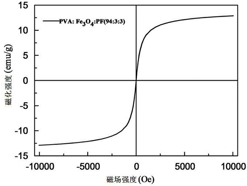 Preparation method of composite nano-fiber material with photo-electromagnetic characteristics