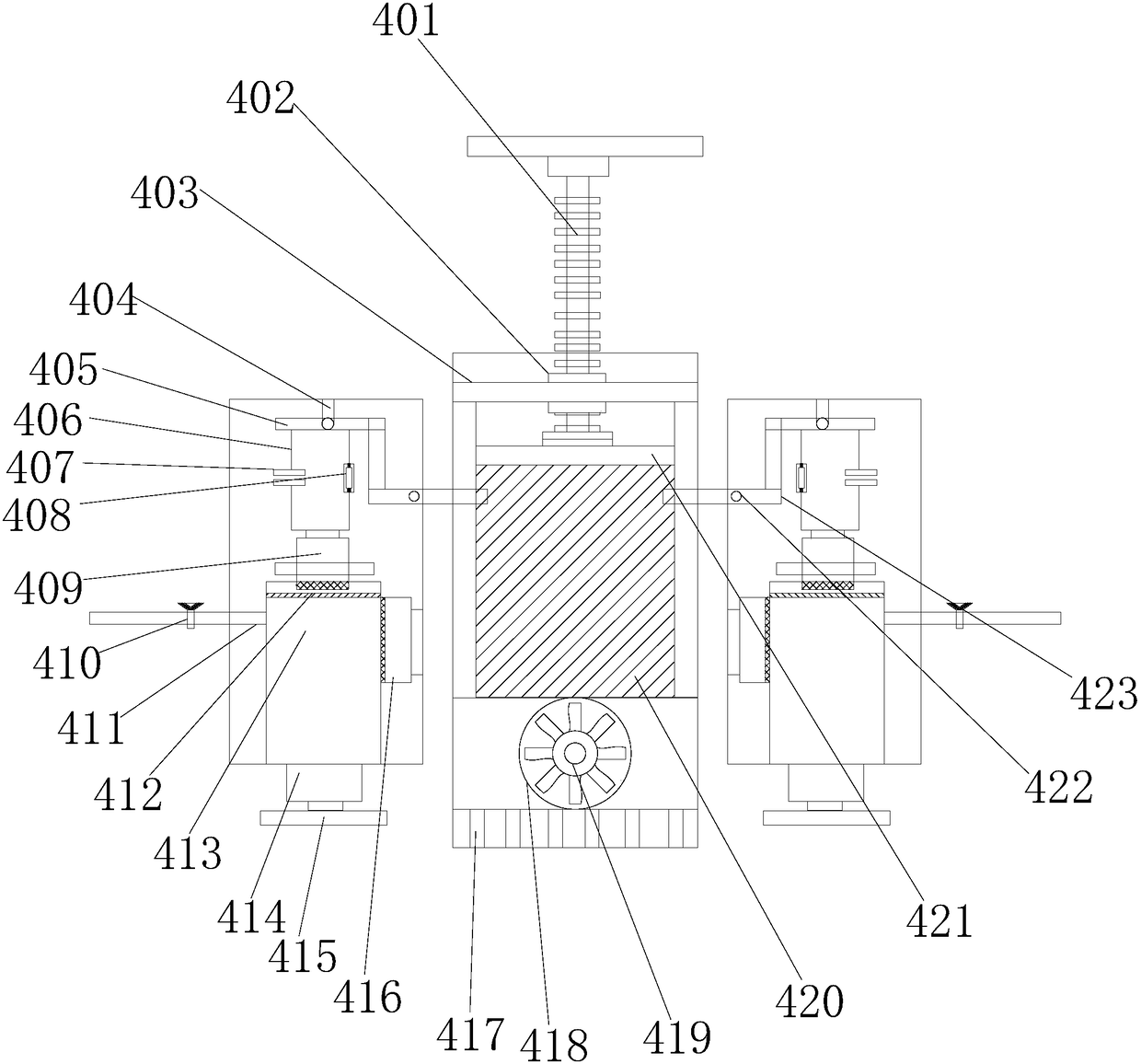 Hydraulic engineering desilting device