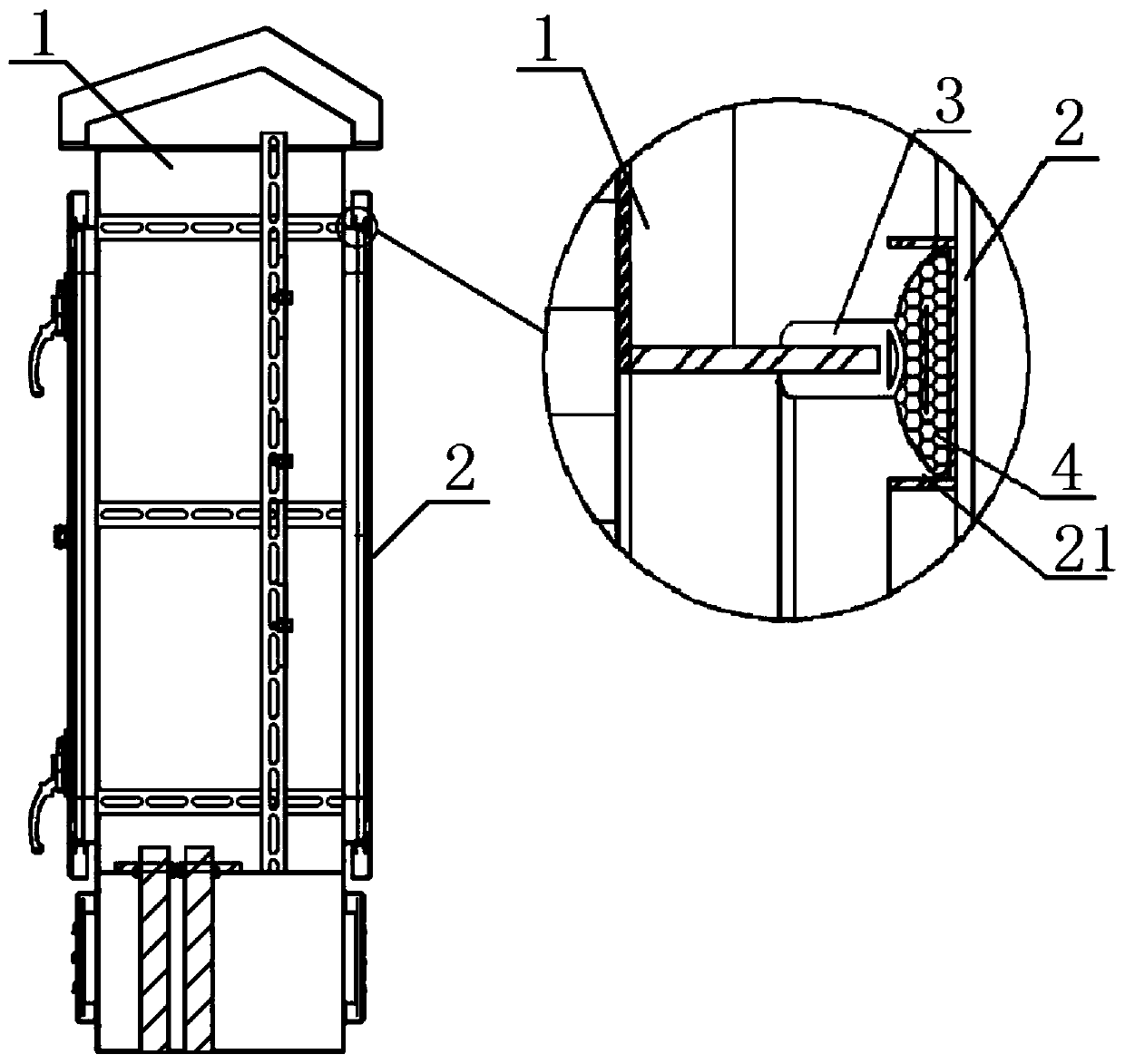 Waterlogging prevention terminal box