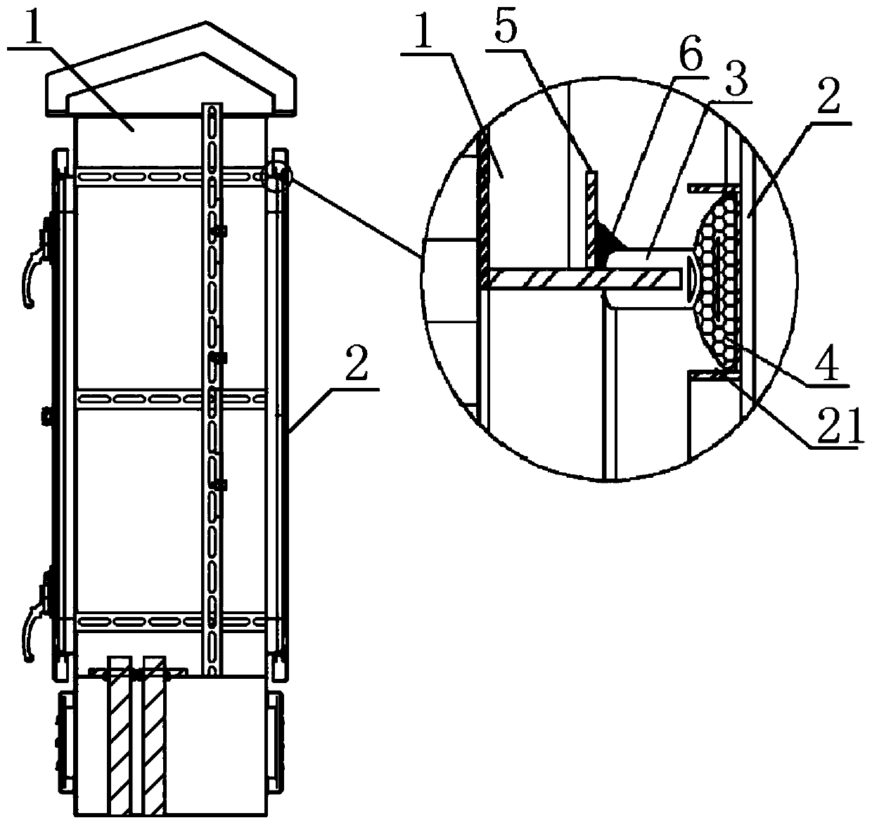 Waterlogging prevention terminal box