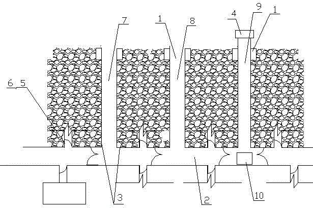 Permanent nuclear safety vertical shaft