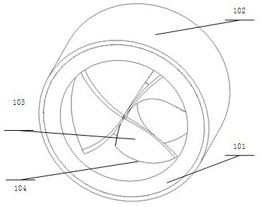 Stator segmentation and rotor blade integrated high-speed asynchronous motor