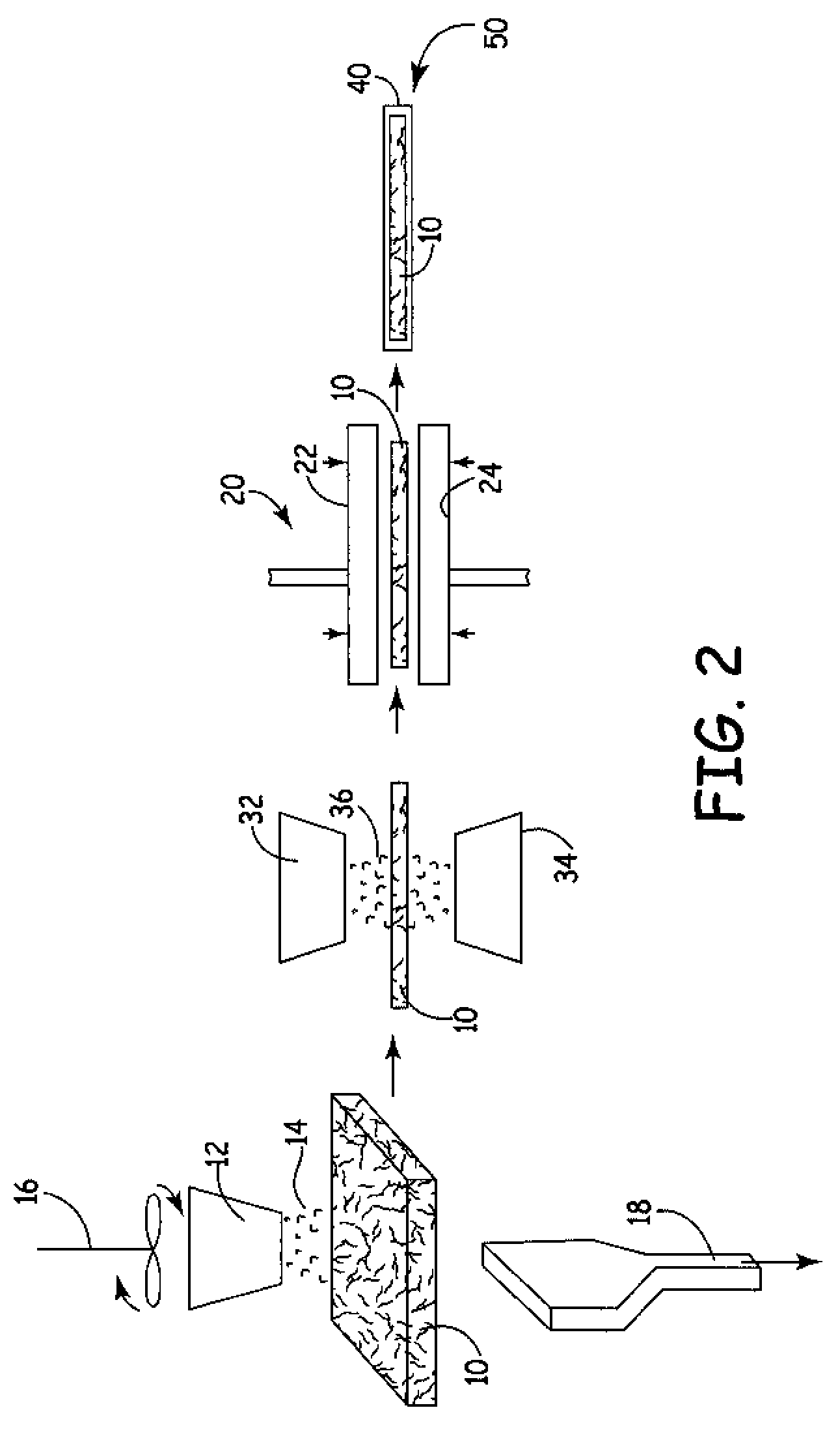 Fiber-containing article and method of manufacture