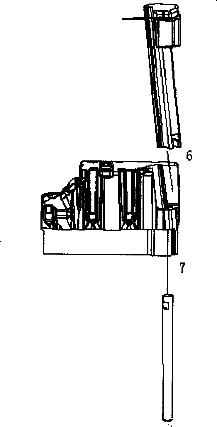 Process for manufacturing medial wall concave block in LZC oil sump