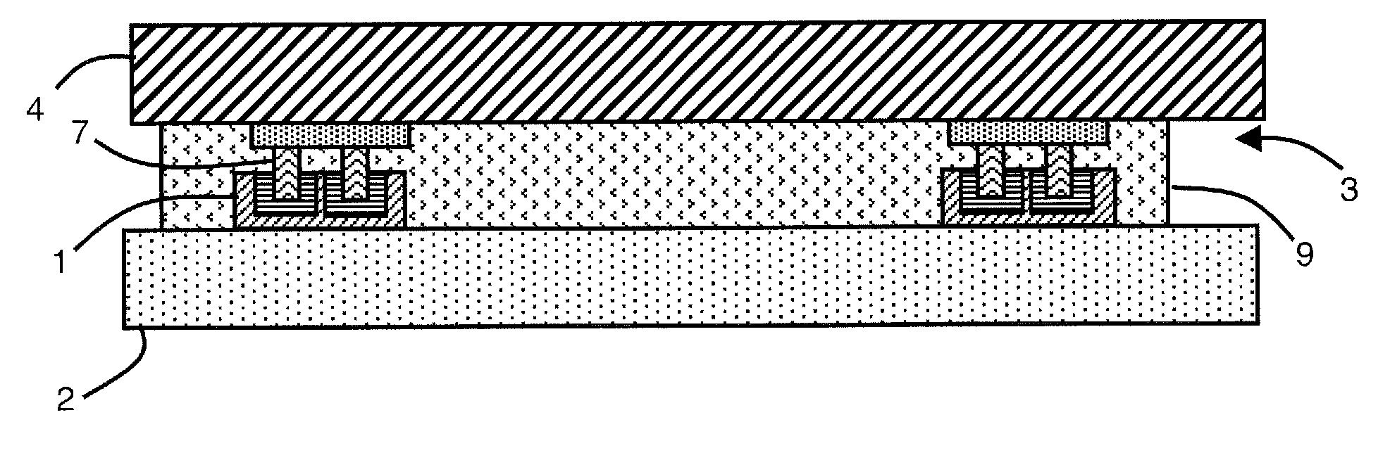 Method for fabricating two substrates connected by at least one mechanical and electrically conductive connection and structure obtained