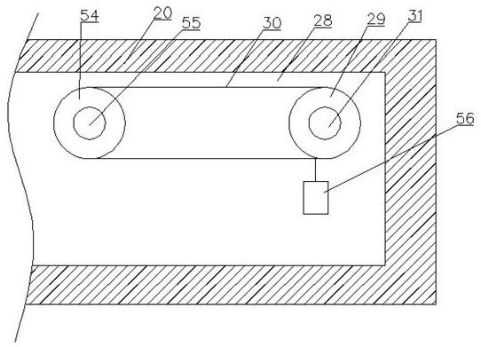 A door opening and closing device for shops based on voice recognition