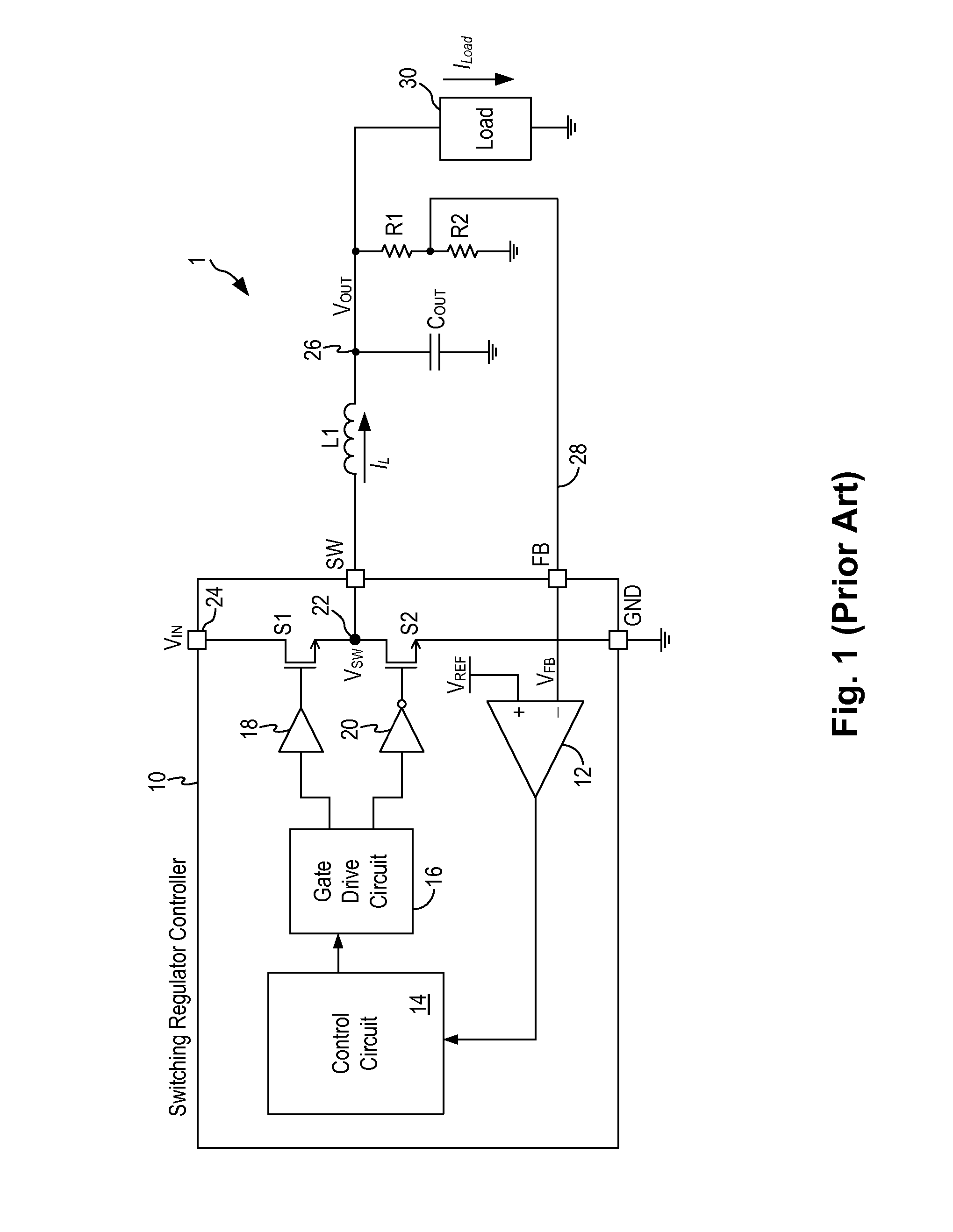 Multi-Phase Power Block For a Switching Regulator for use with a Single-Phase PWM Controller