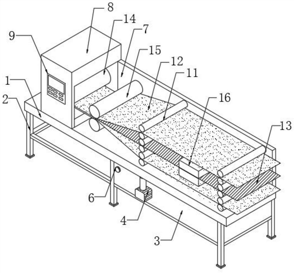 Corrugated board processing and bonding device