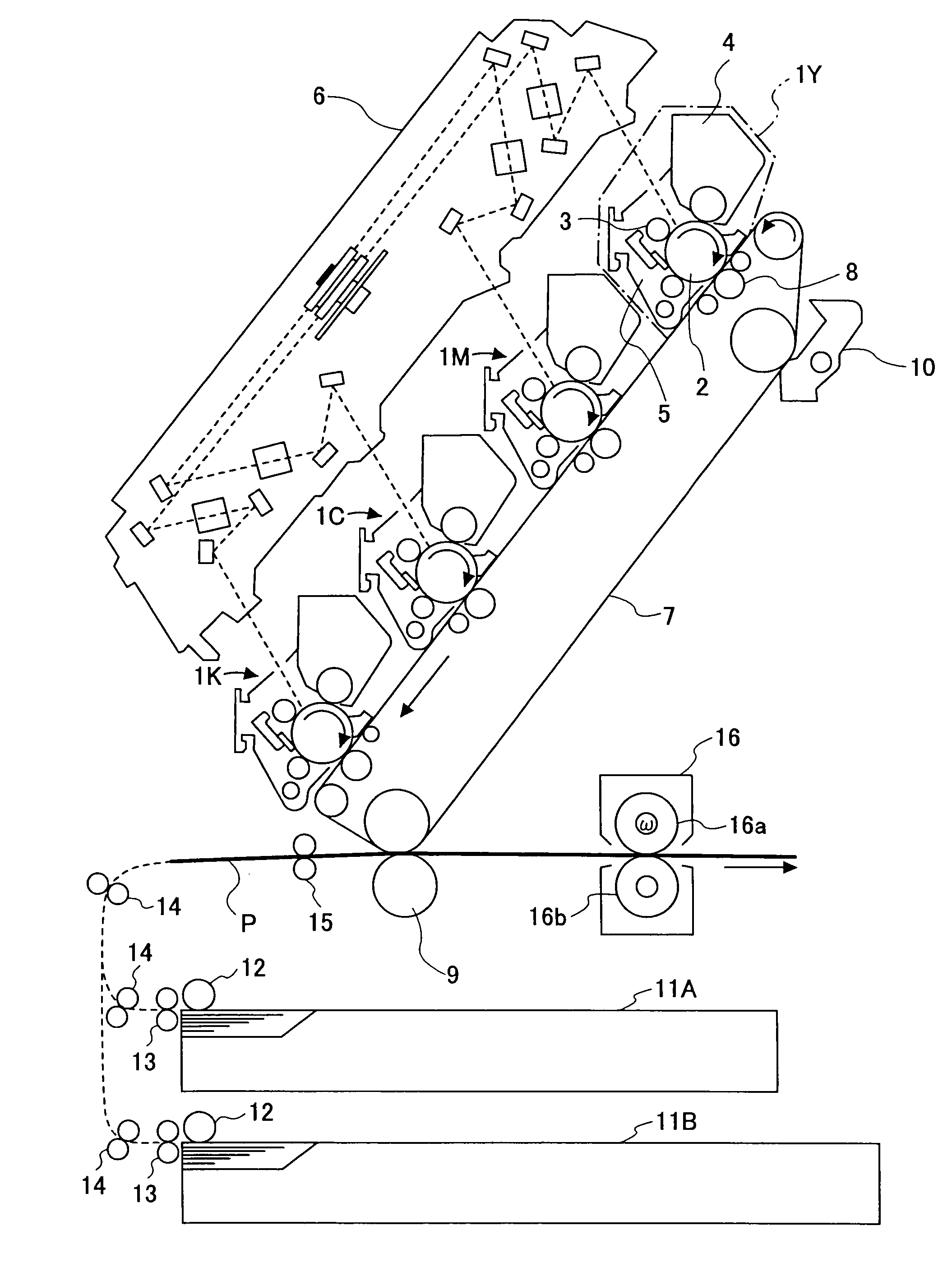 Image developing method, image developing device, and image forming device