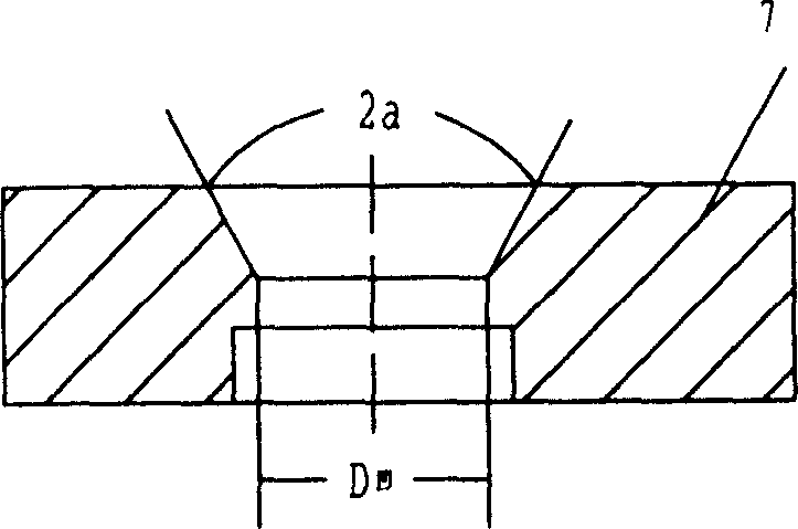 Extrusion molding method for curved generatrix hole