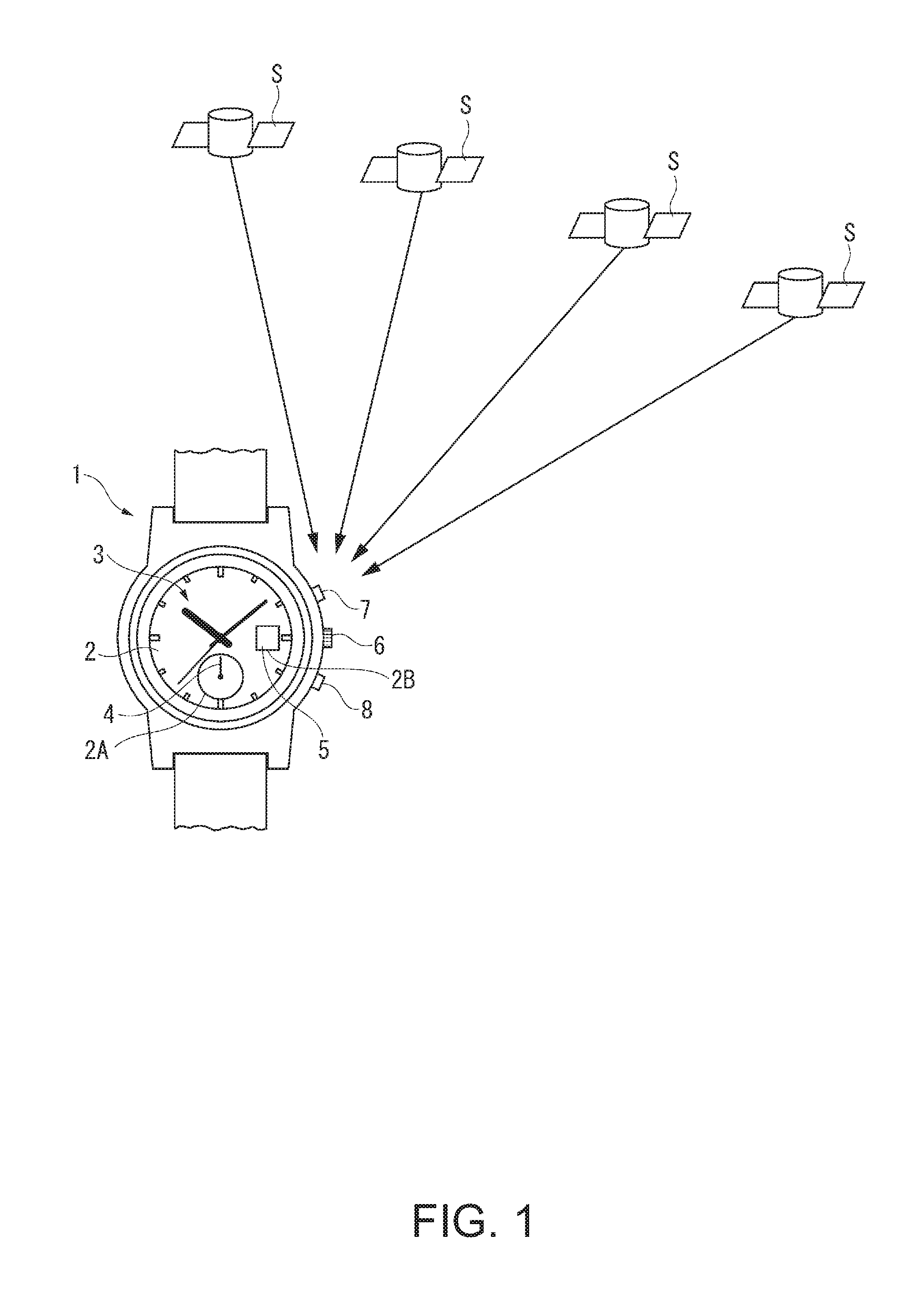 Electronic Timepiece and Control Method of Electronic Timepiece