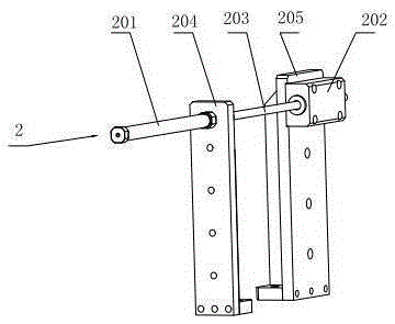 Guide conveying mechanism for lock tongue