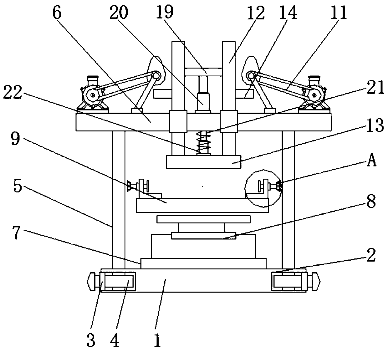 A mechanical robot for copper and aluminum forging and pressing