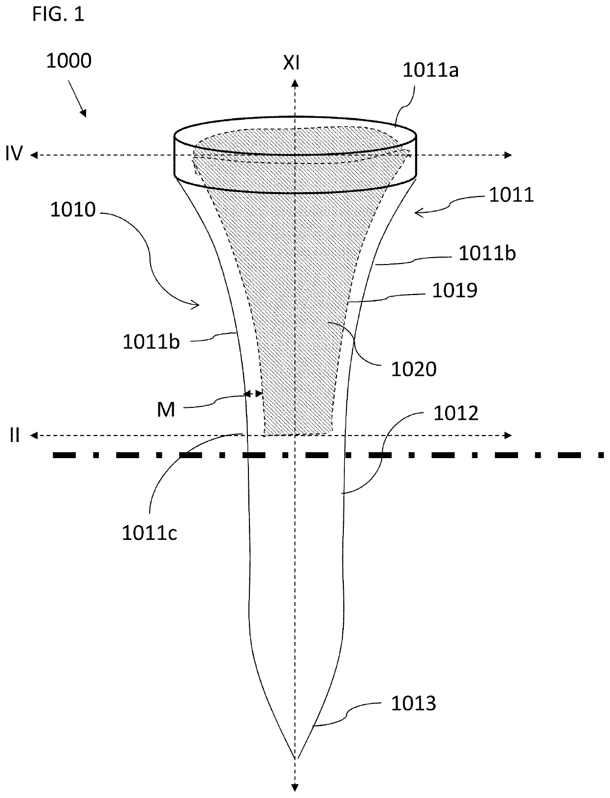 Golf tee encapsulating spark induction material and method for improving golf performance