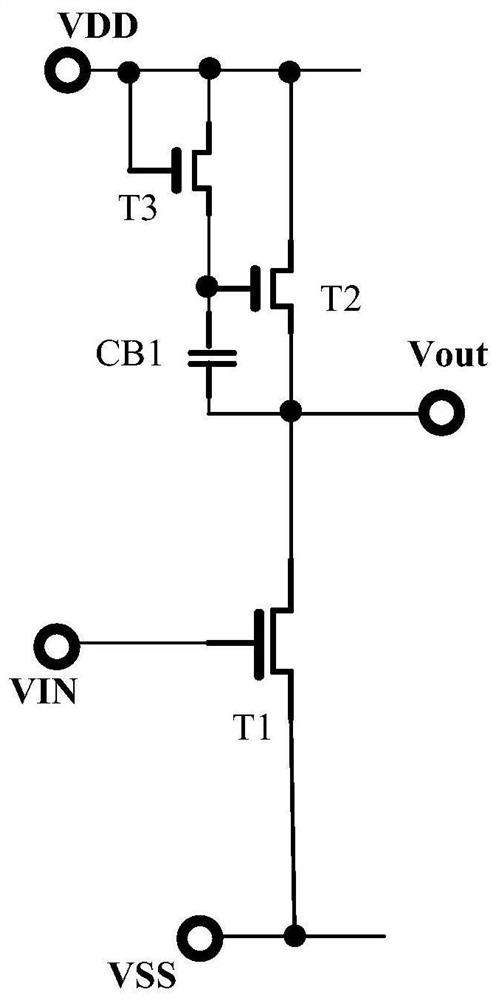 Thin film transistor integrated amplifier