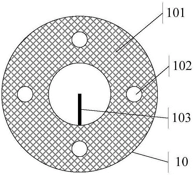 Equipotential electrode and installation method