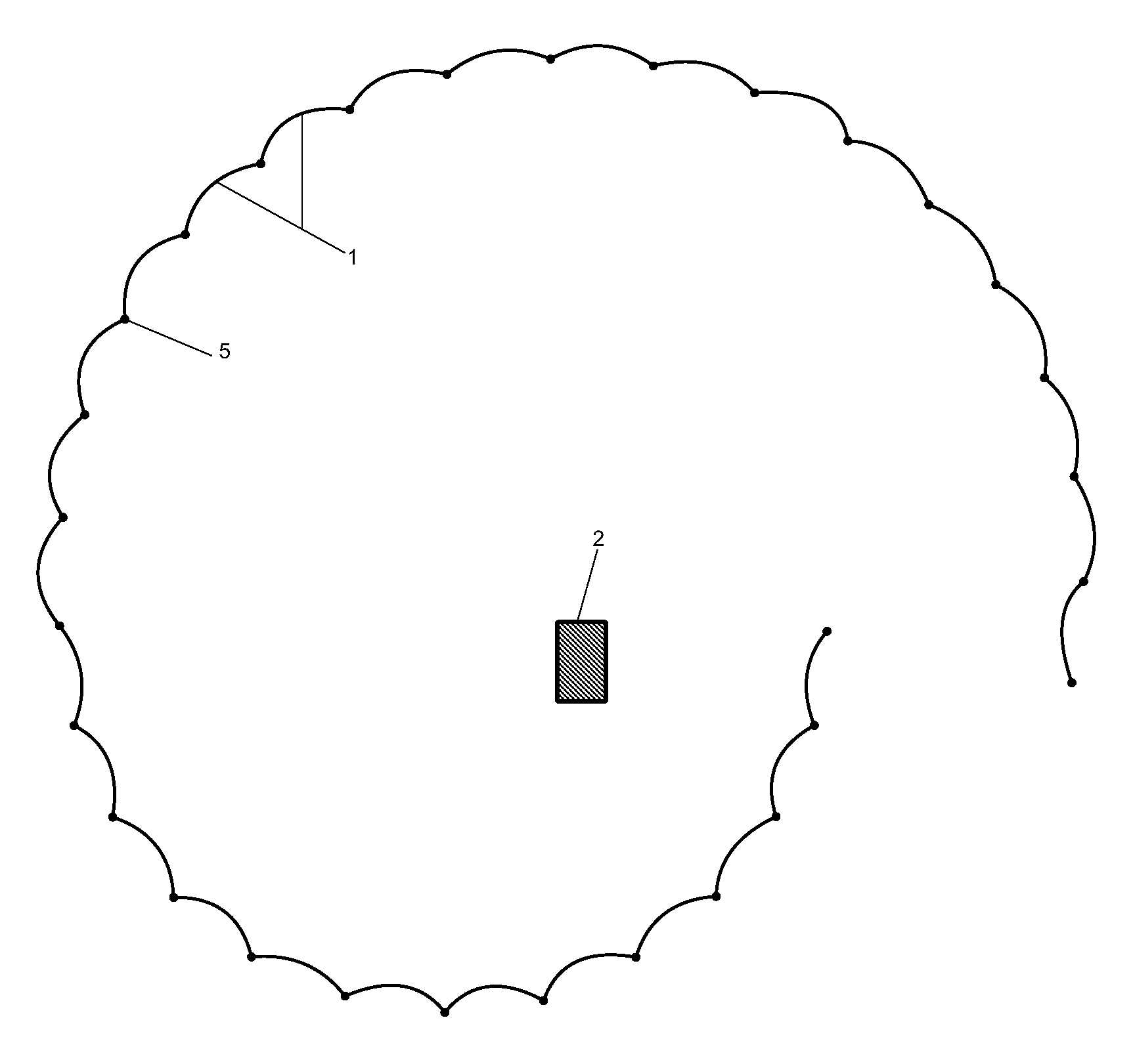 Installation method for a preventative booming for oil containment boom with a spiral configuration