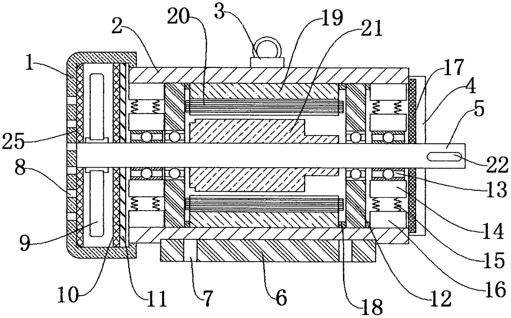 Alternating-current reluctance synchronous motor