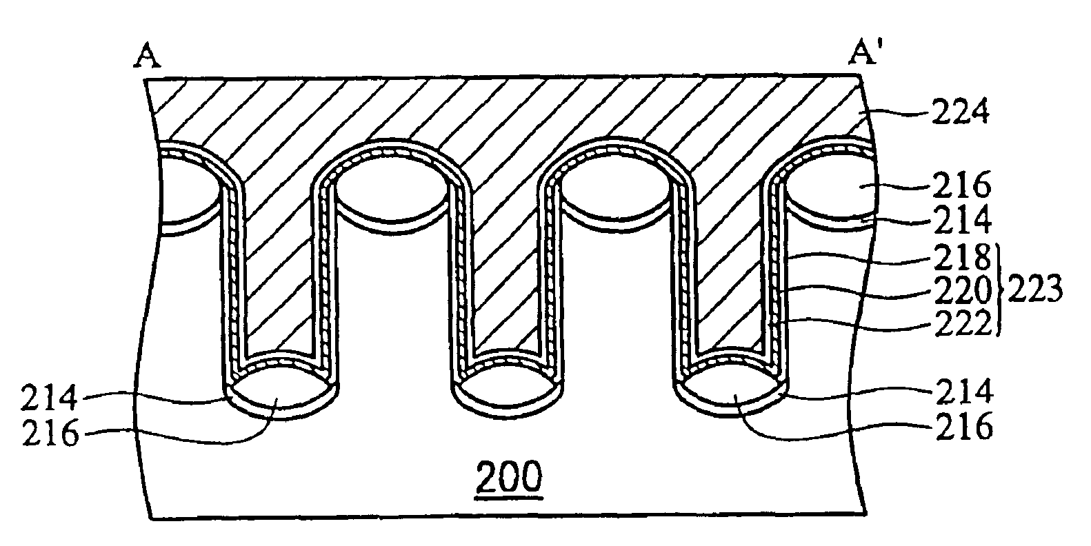 Method for fabricating a vertical NROM cell