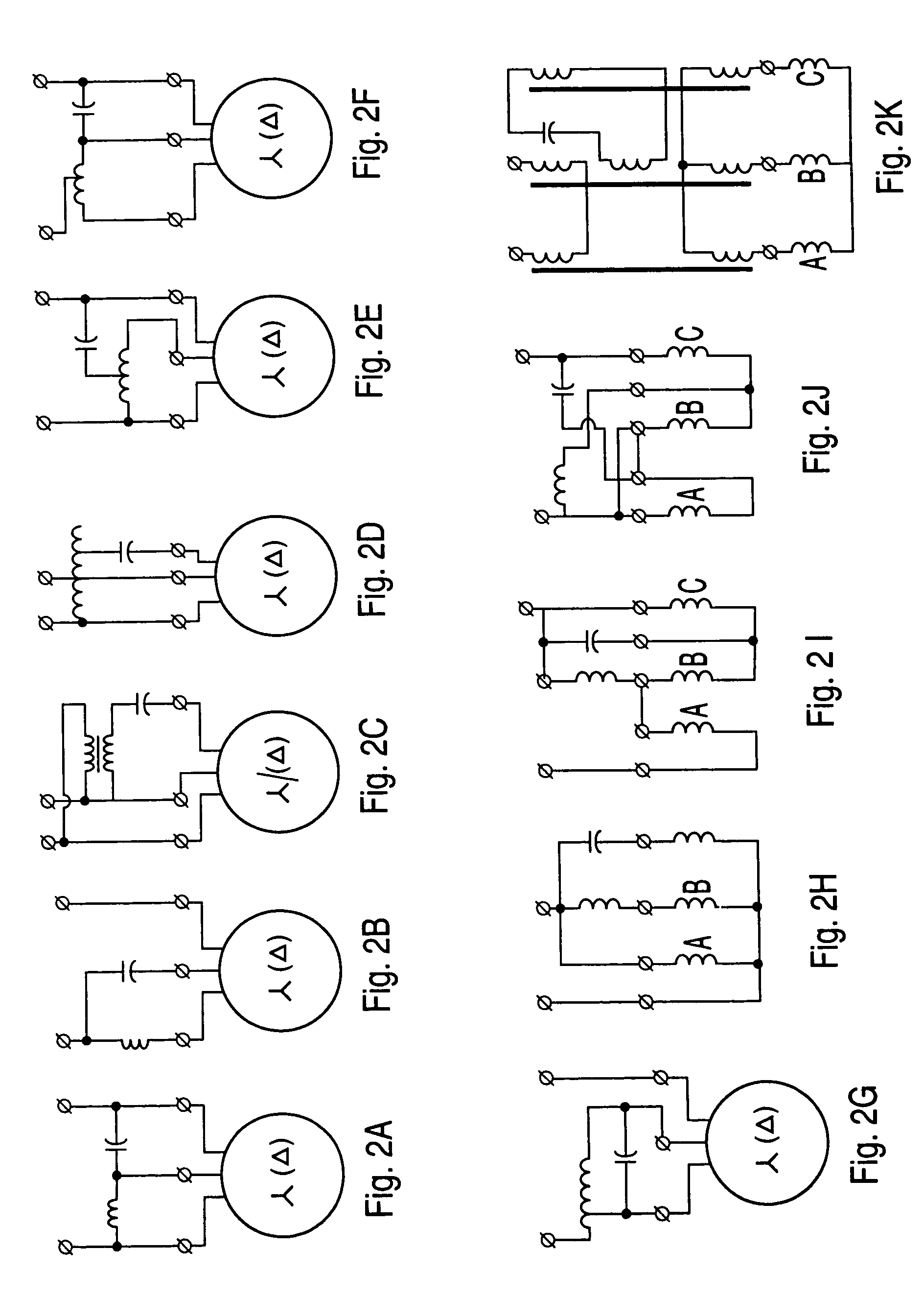 Combined harmonic filter and phase converter or phase shifting device