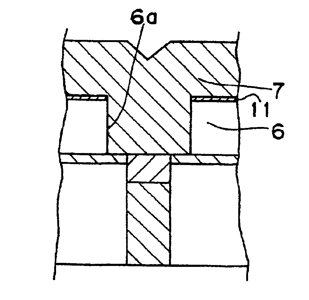 Semiconductor device producing method and semiconductor device