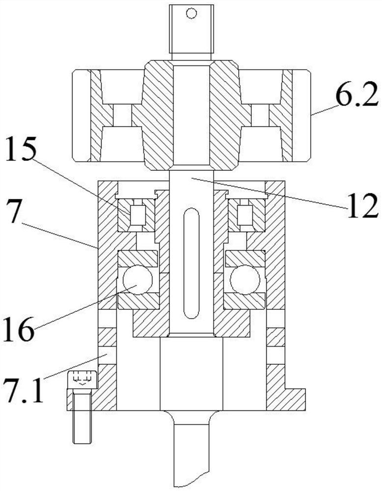 Offset type screw pressurization water injection device