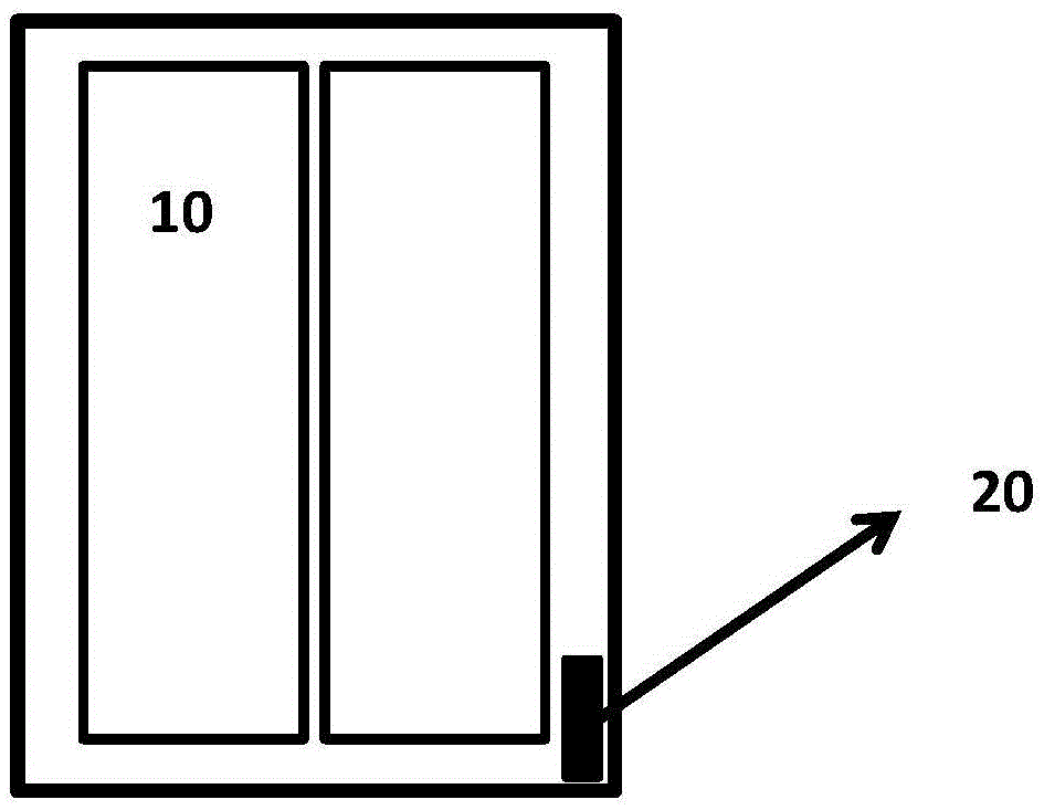 Storage battery module for quickly responding humidity change