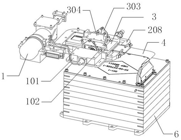 FXT focusing camera refrigeration link structure for Einstein probe satellite