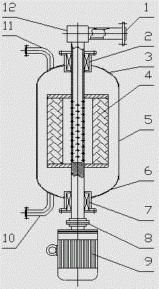 Treating method for waste gas containing sulfur and hydrocarbons