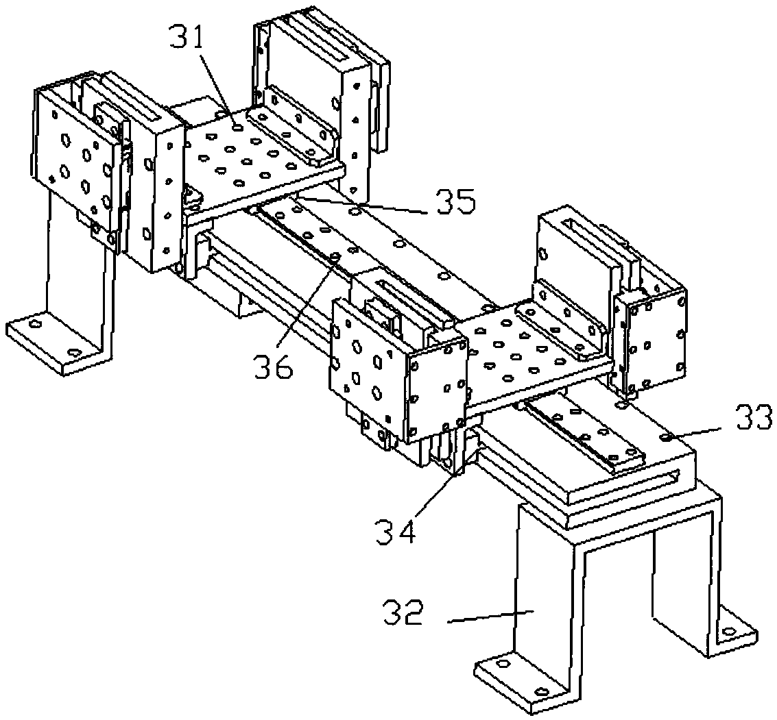 A mounter driven by a linear motor