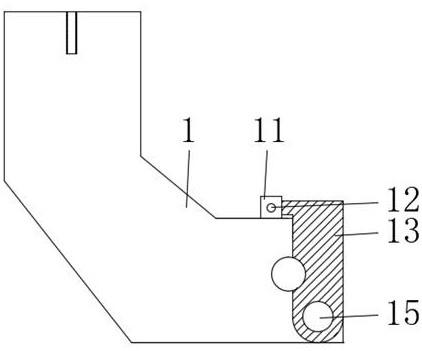 A rotatable divider shaft