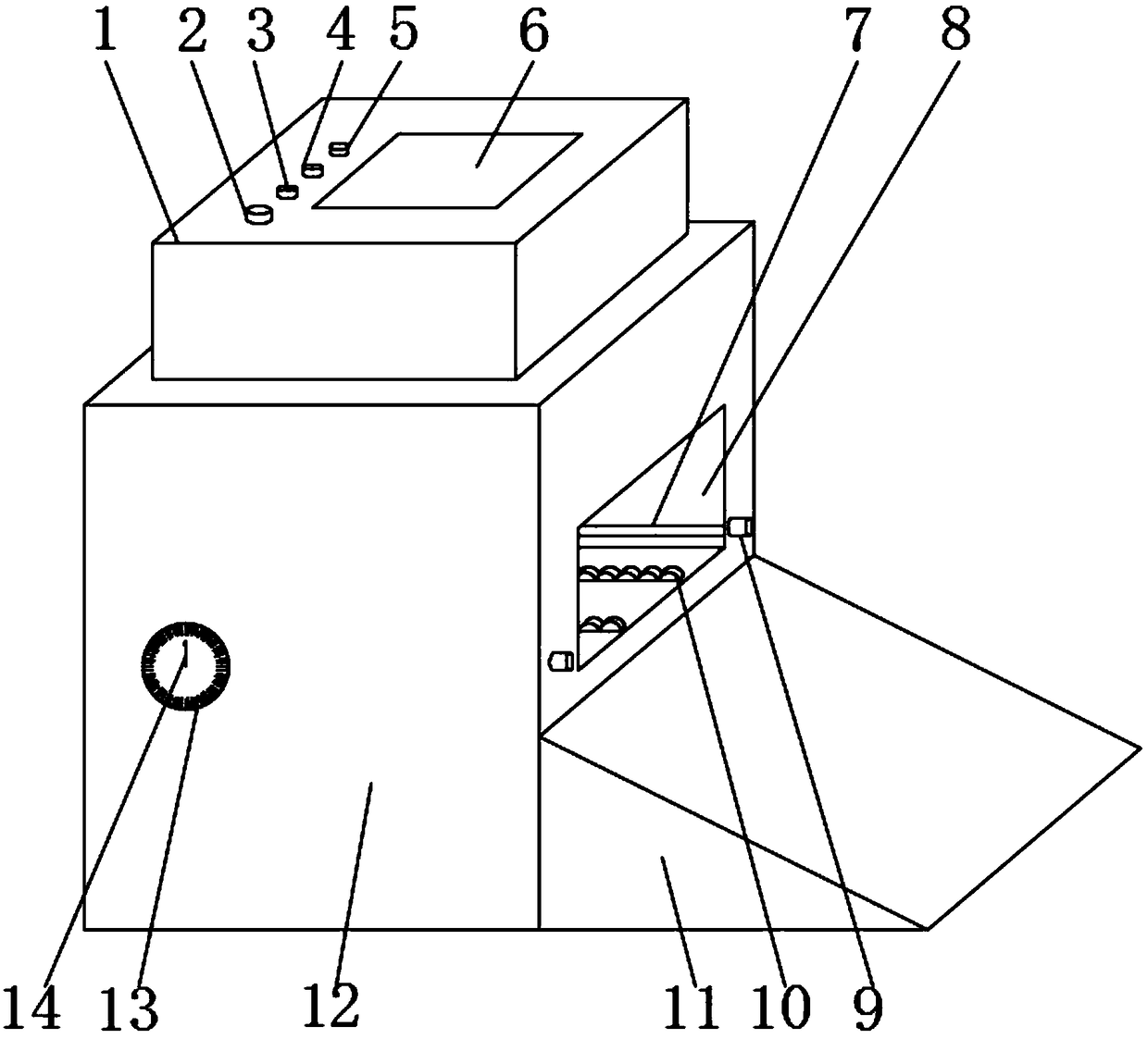 Sheet metal working cutting part