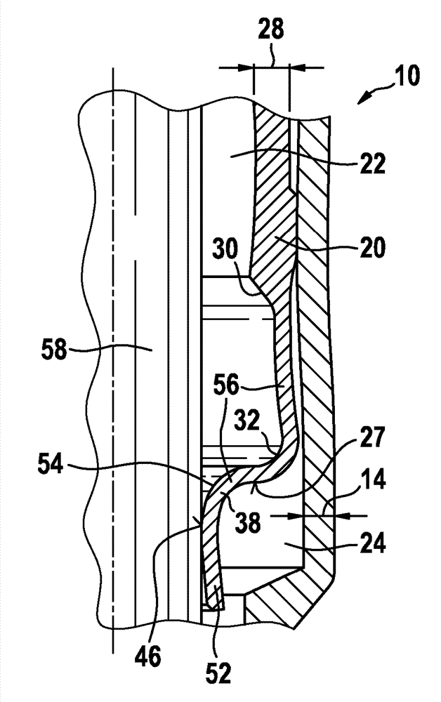 Membrane for combustion chamber pressure sensor