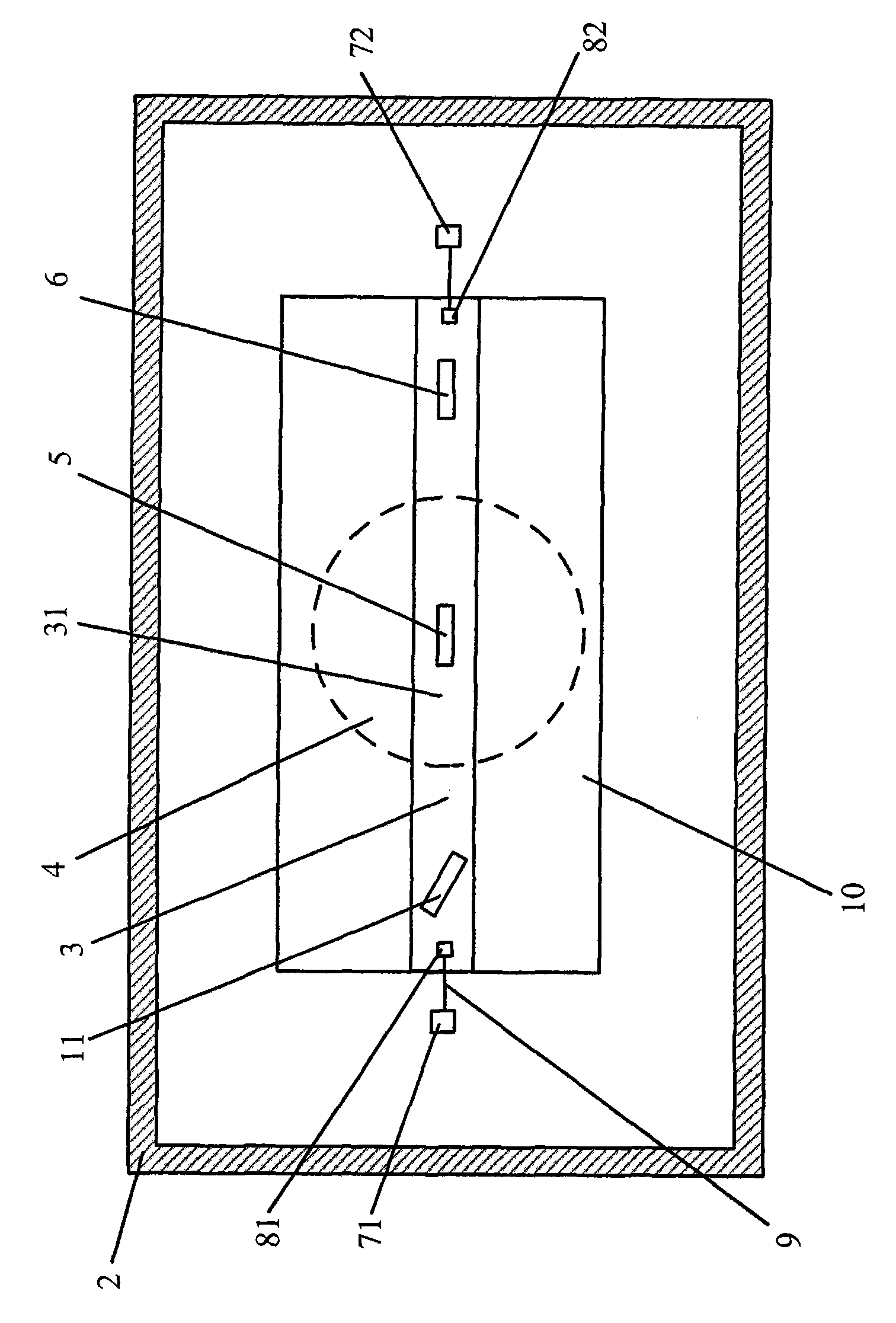 Acoustic surface wave pressure sensor and acoustic surface wave temperature sensor
