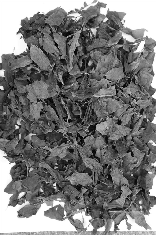 Method for judging quality uniformity of leaf type tobacco flakes