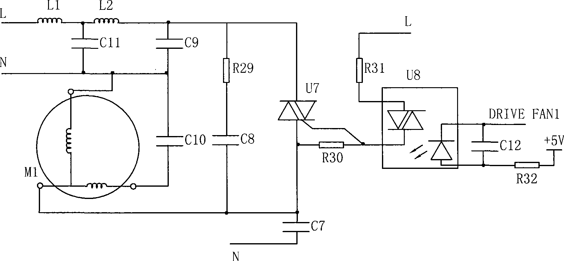 Control method of low voltage operating fixed speed air conditioner
