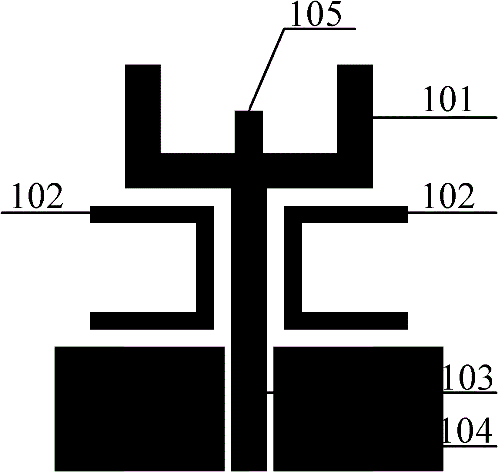 Miniaturized dual-frequency antenna