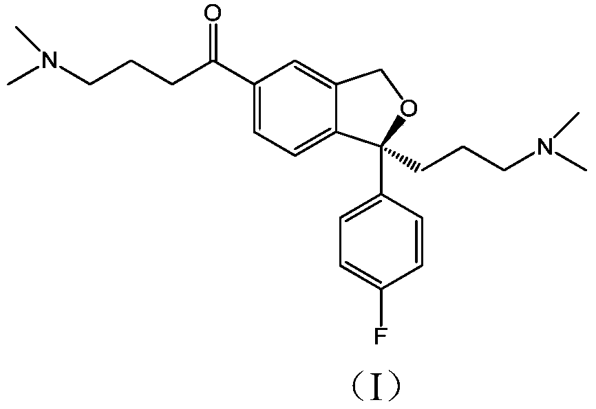 Escitalopram oxalate related substances and preparation method thereof
