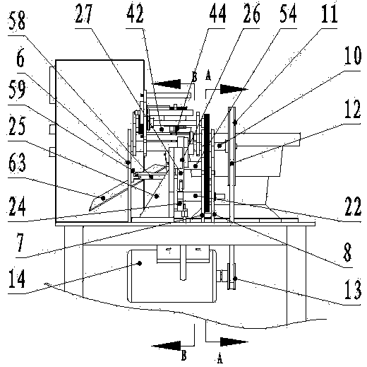 Automatic stamping machine of print wheel