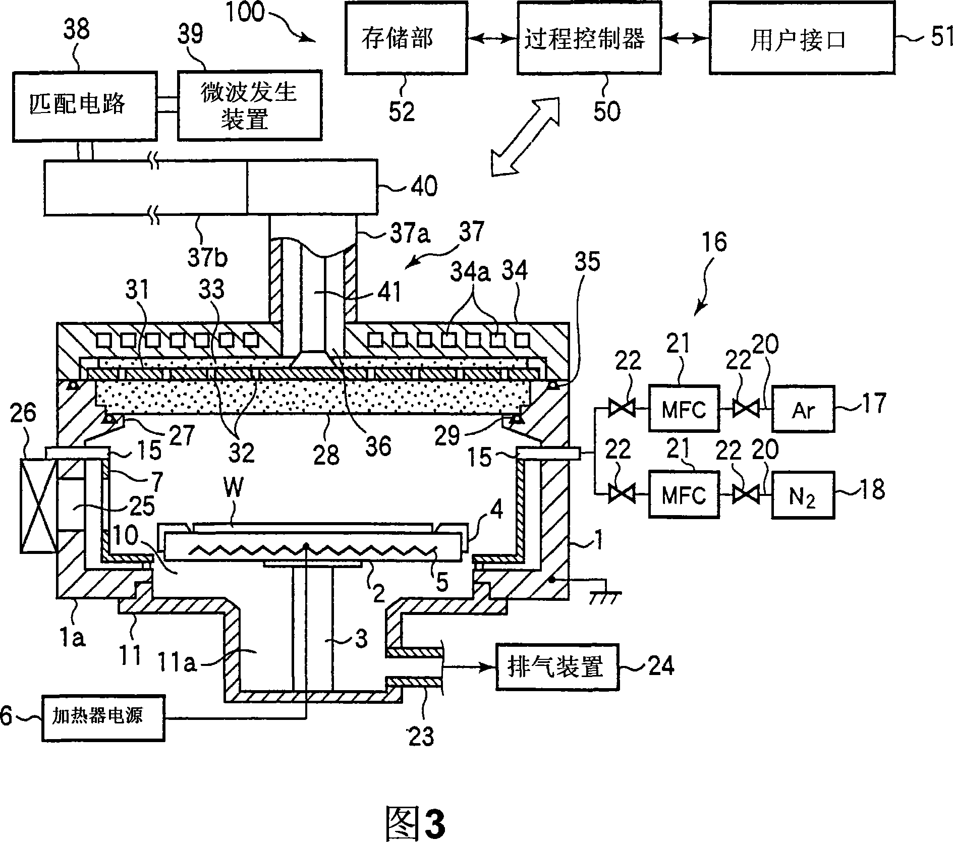 Method for nitriding tunnel oxide film, method for manufacturing non-volatile memory device, non-volatile memory device, control program and computer-readable storage medium
