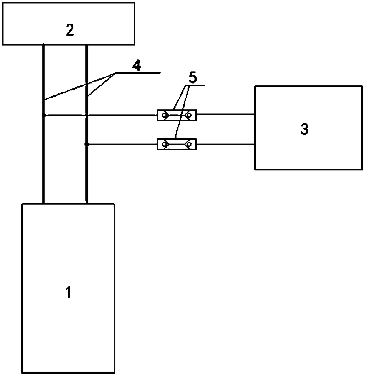 Emergency system for engineering machinery after failure of hydraulic system