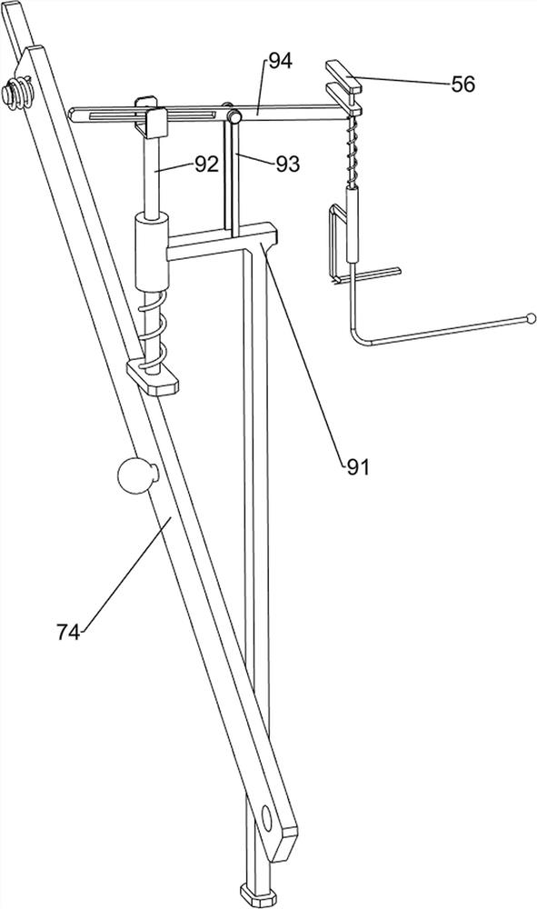 Deep cleaning equipment for high-strength fiber weftless cloth