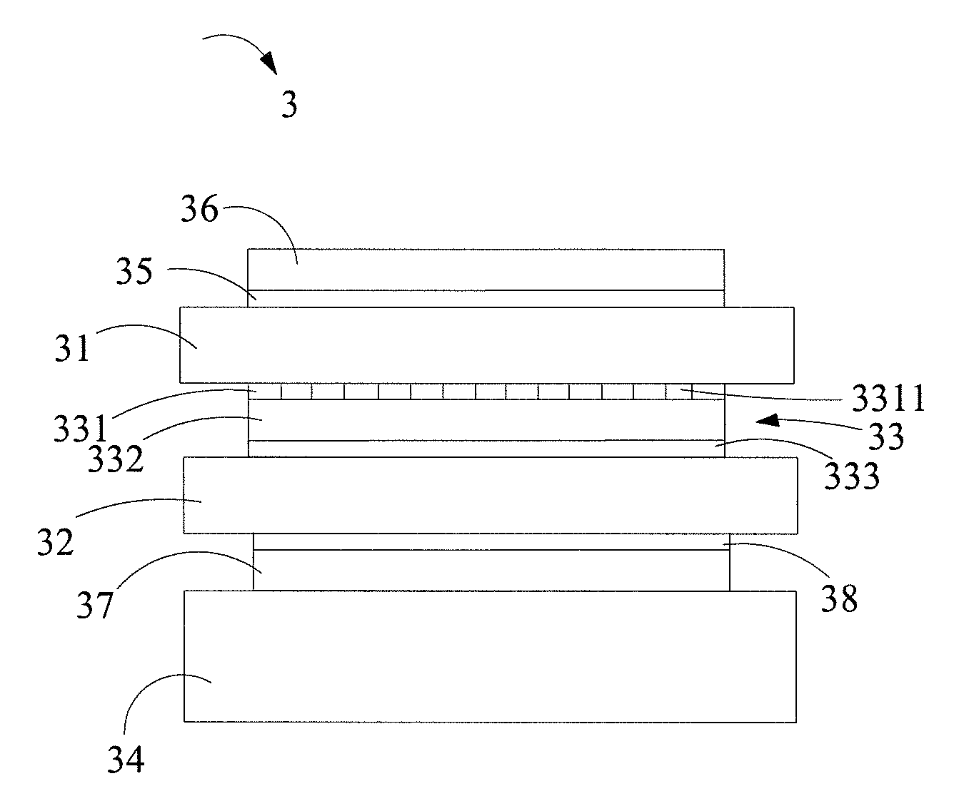 Polarizer binding structure and its stereo display device