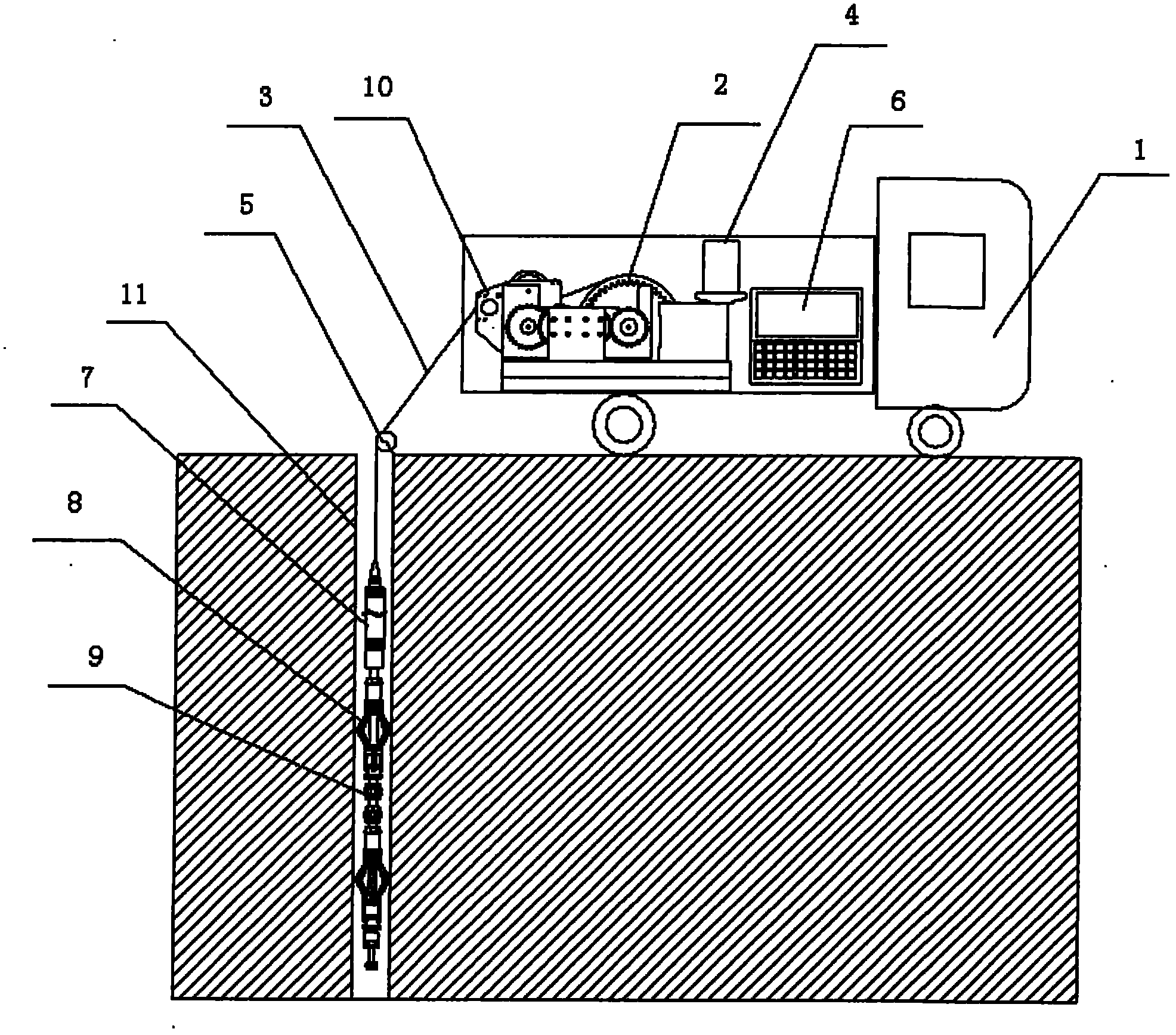 Improved system and method for detecting wall thickness and corrosion of well casing of gas storage well