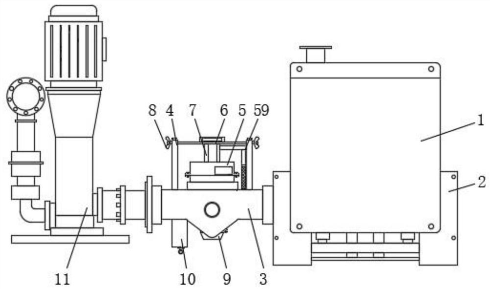 Water tank constant-pressure water supply device