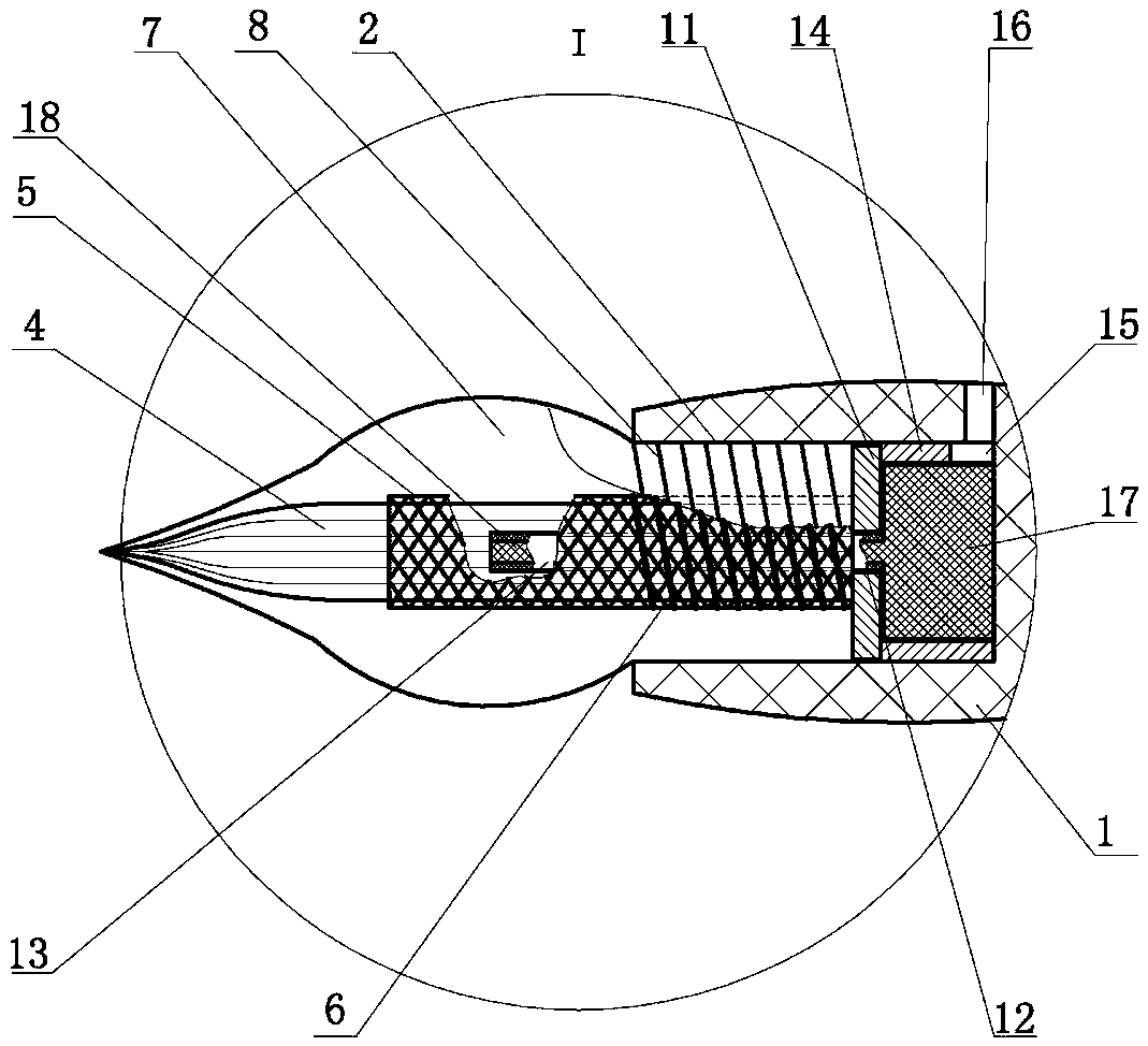 Special painting and calligraphy brush and manufacturing method thereof