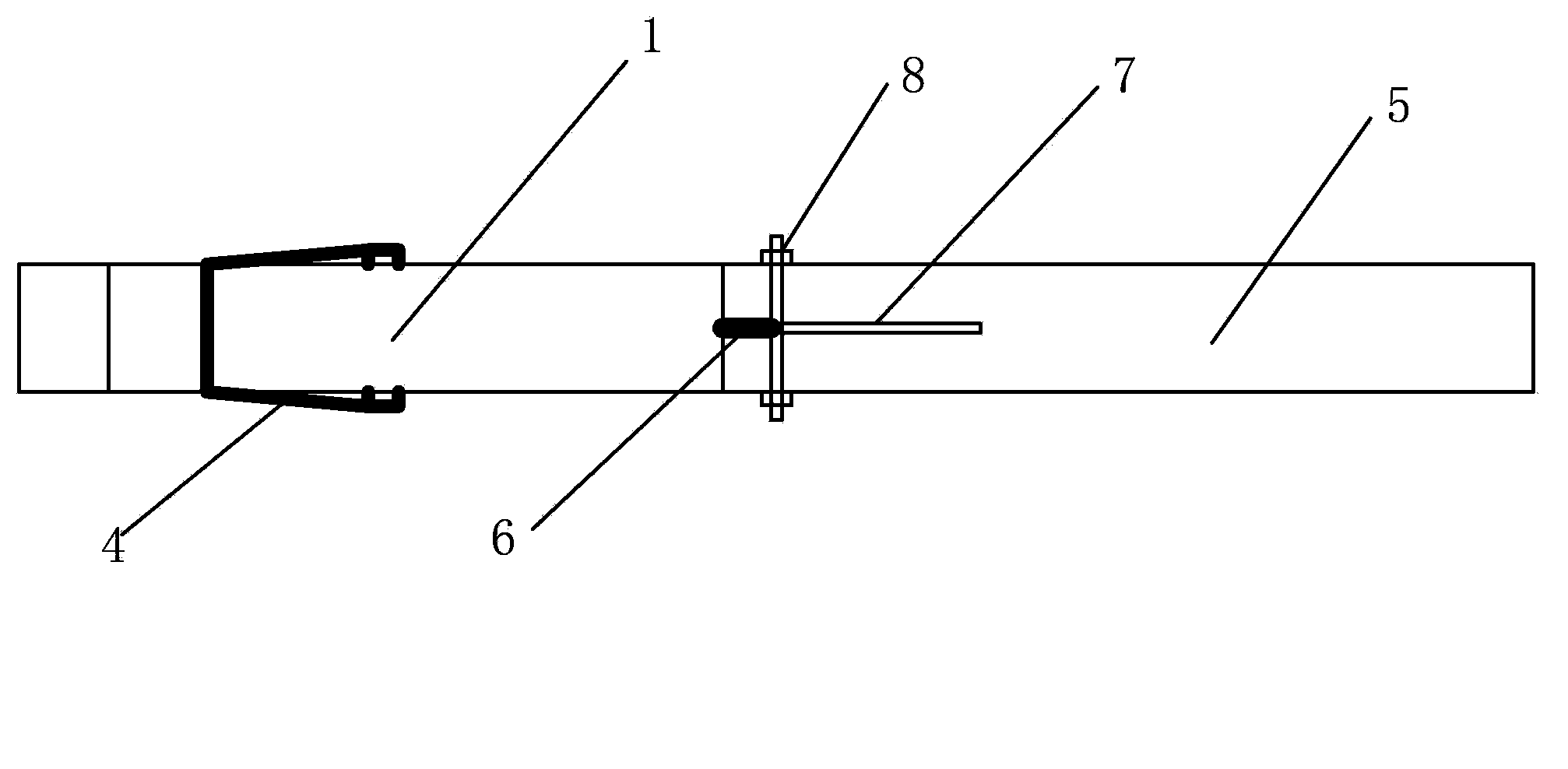 Test tube clamp