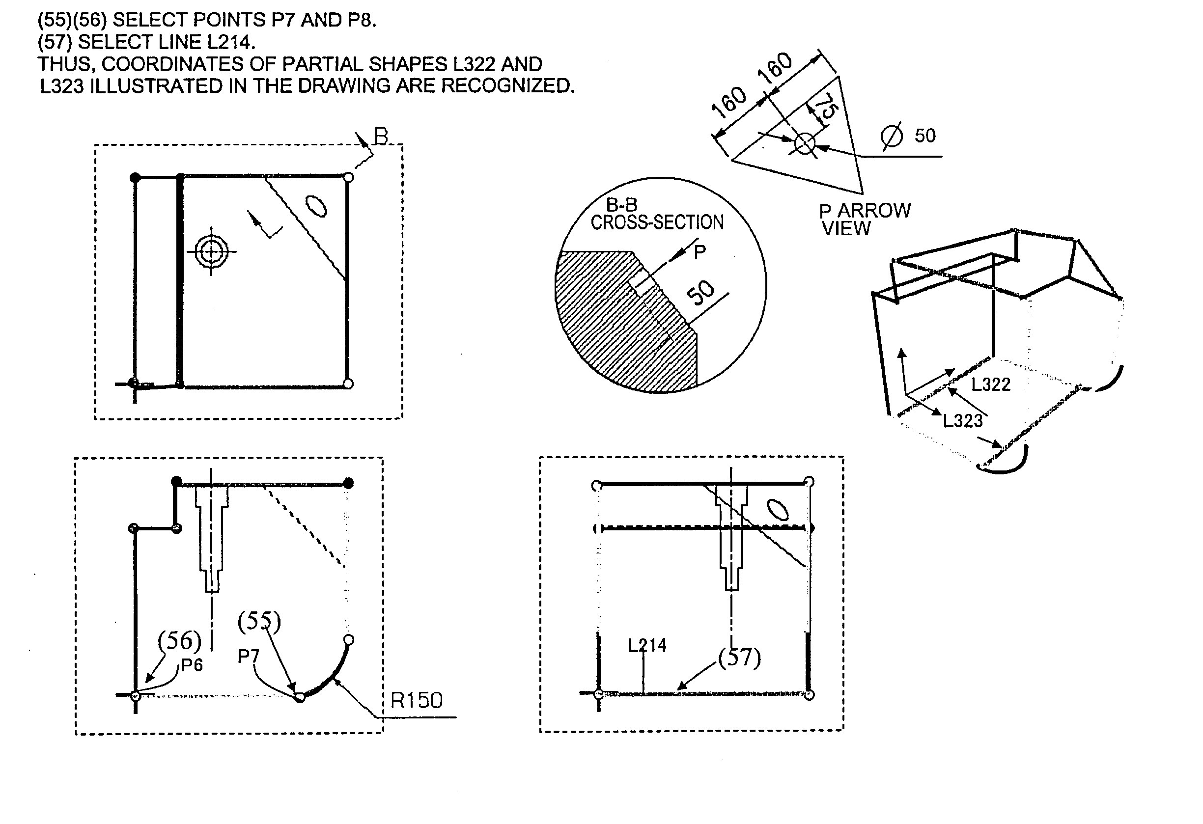 Method for converting two-dimensional drawing into three-dimensional solid model and method for converting attribute