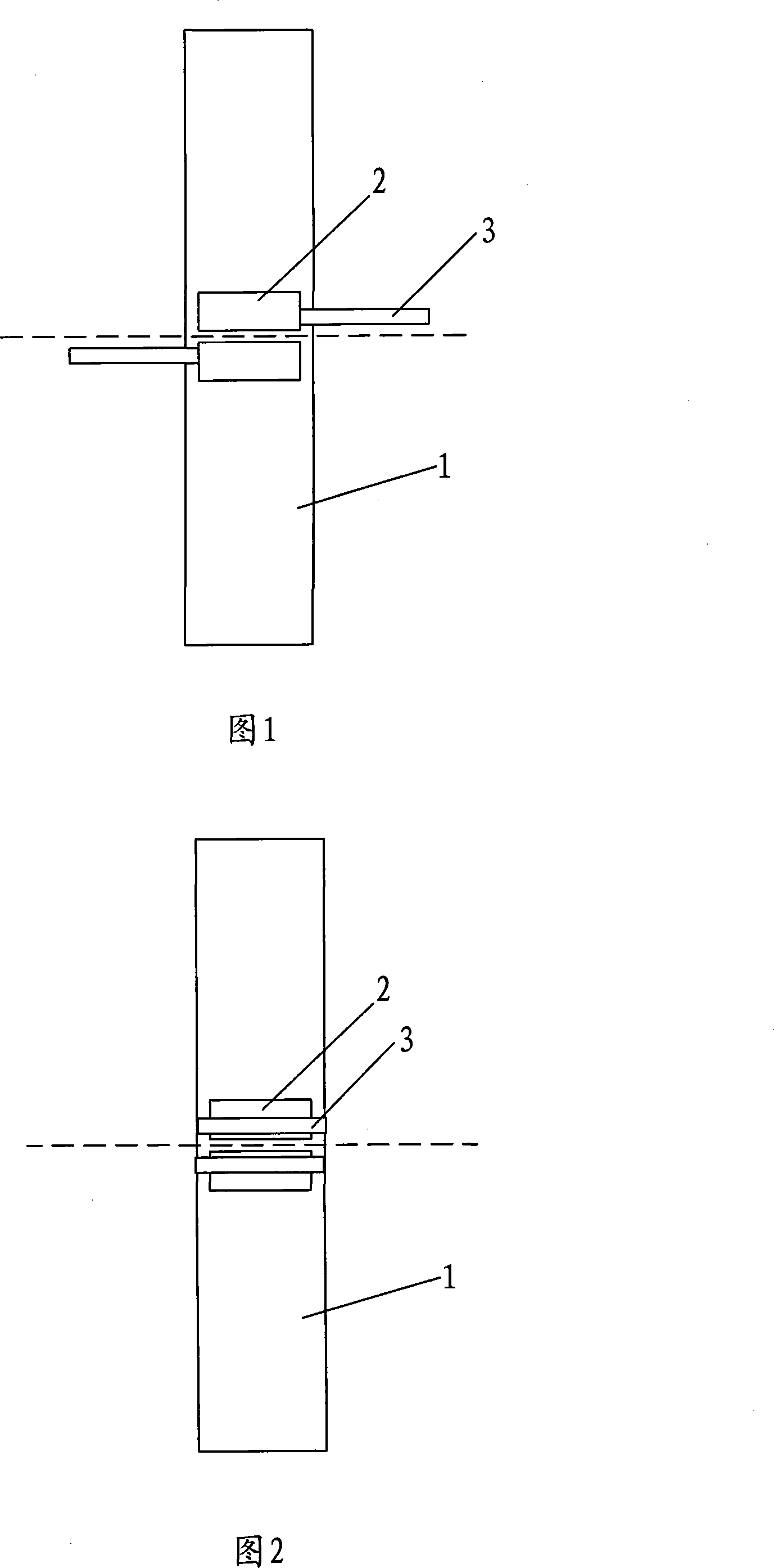 Method for installing gate barrier door and gate barrier door